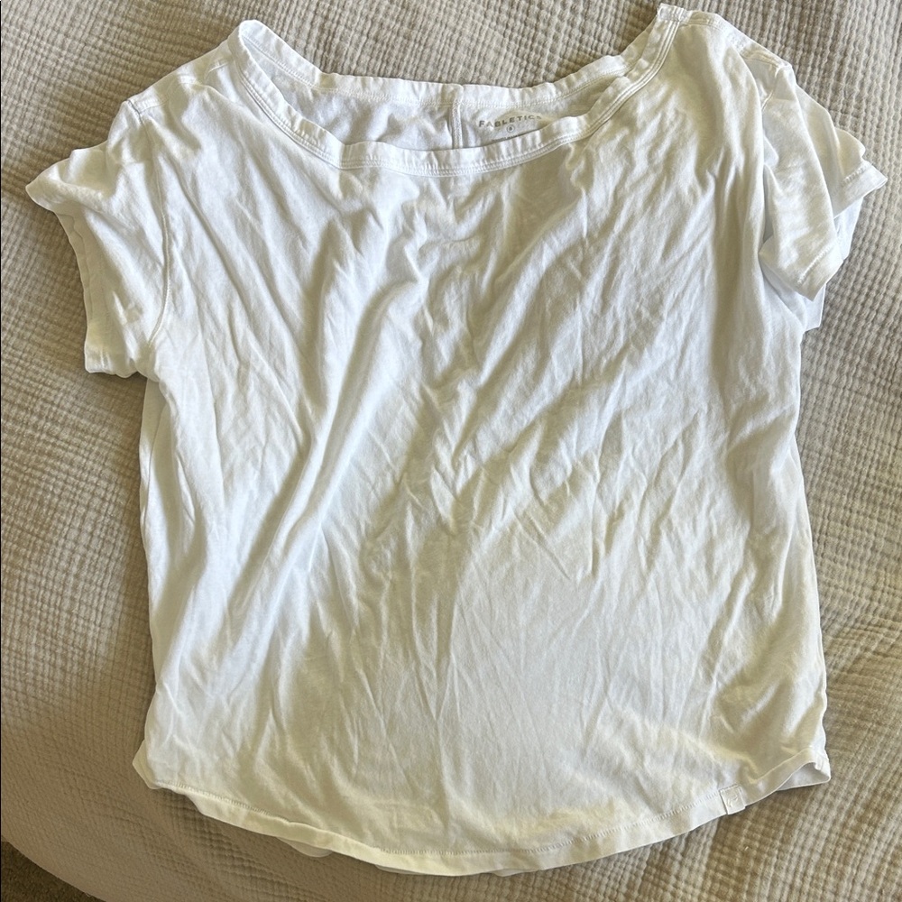 Fabletics oversized white shirt